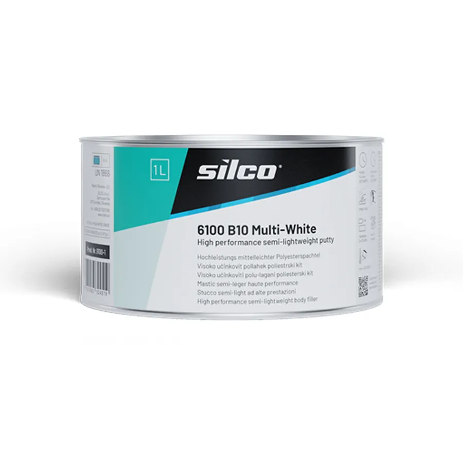 Silco 6100 B10 Git Multi White Polu-lagani Poliesterski 1L