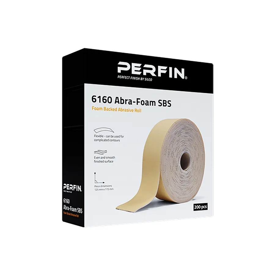 Silco 6160 Brusni Papir Na Sunđeru Rolna 115mm x 25m