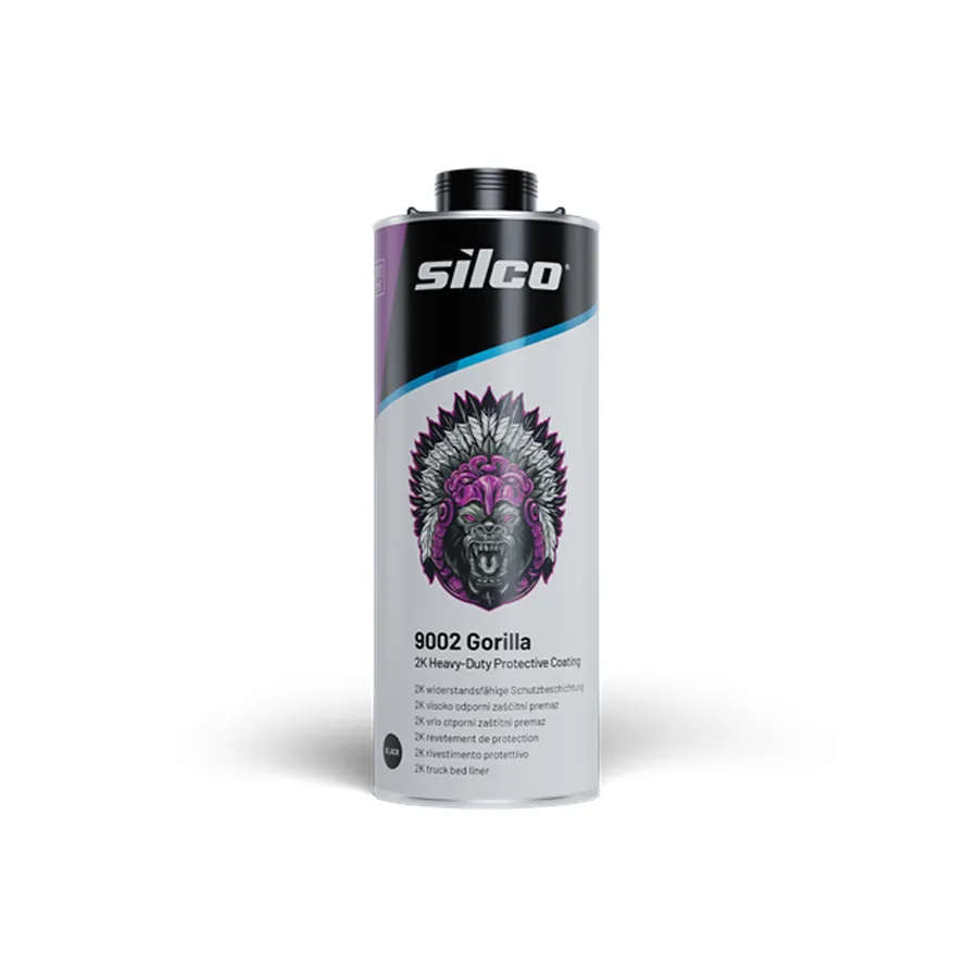 Silco 9002 Gorilla 2K Zaštitni Premaz Crni