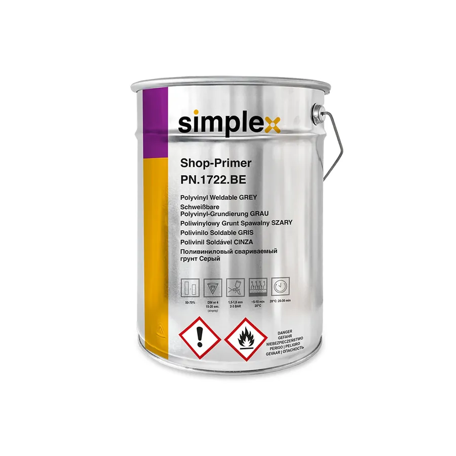 Simplex Simplex 1722.BE 1K Osnovni Tankoslojni Prajmer Sivi 4L