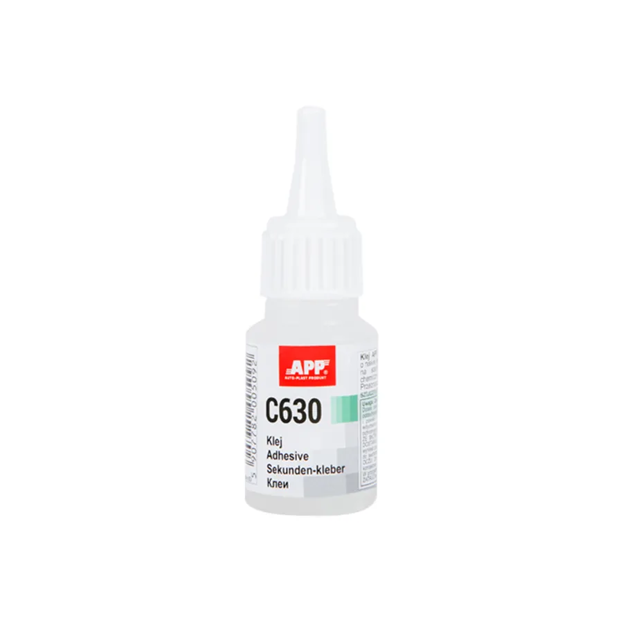 APP C630 Cyano-Acrylic Lepak Za Gumu i Plastiku 20g