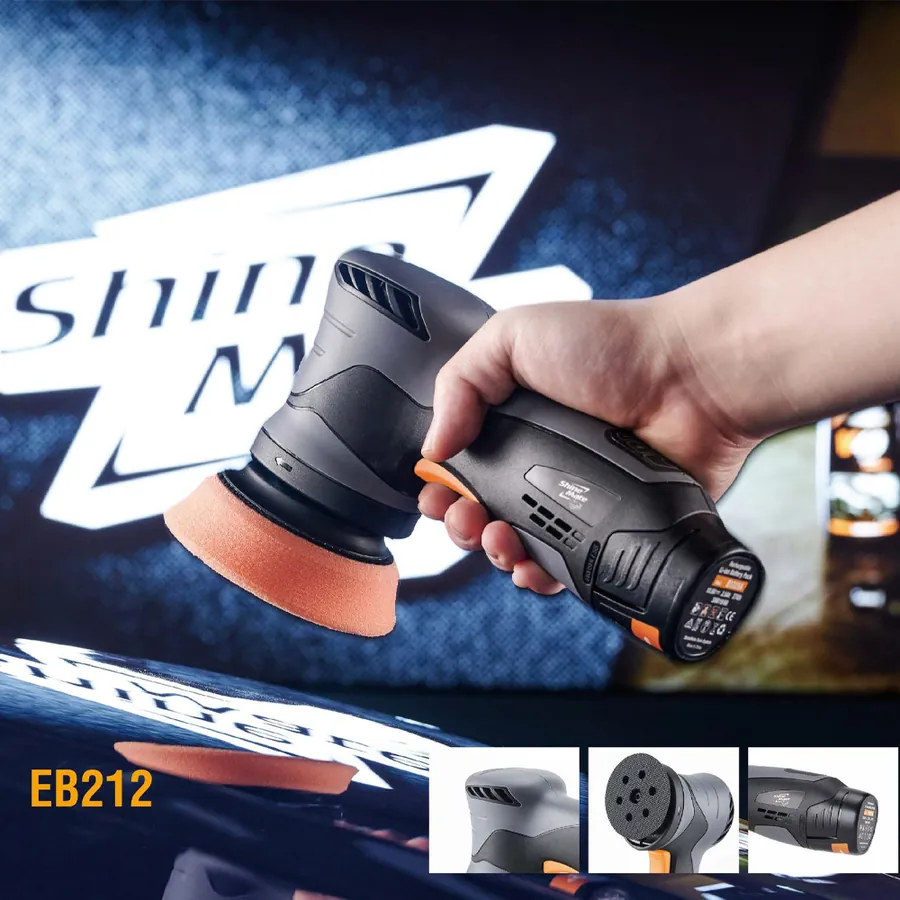 ShineMate EB212 Aku Orbitalna Polir Mašina SET