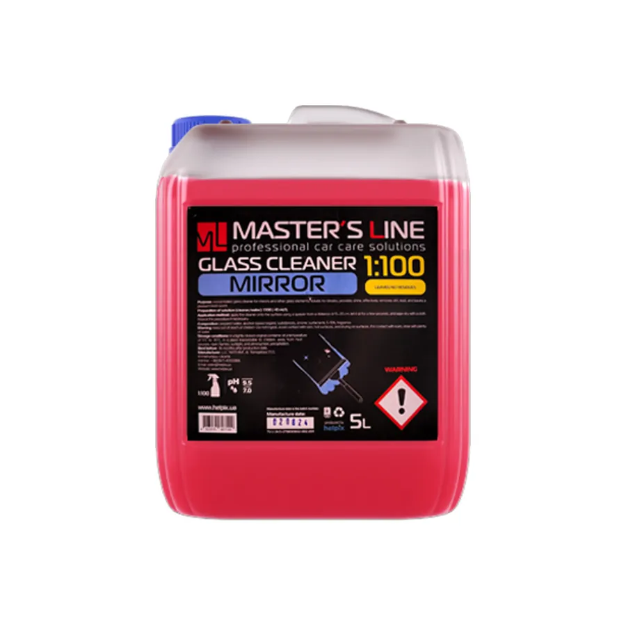 Master's Line Master’S Line Sredstvo Za Čišćenje Stakla Koncentrat 1:100 5L