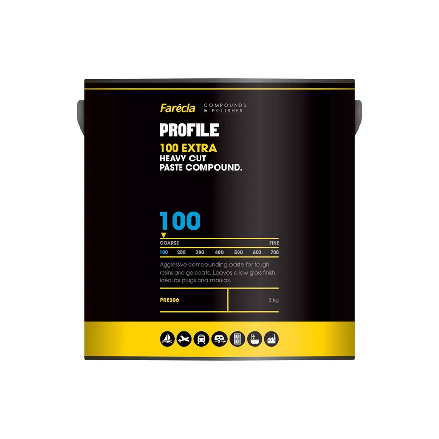 Farecla Profile 100 Extra Gruba Polir Pasta