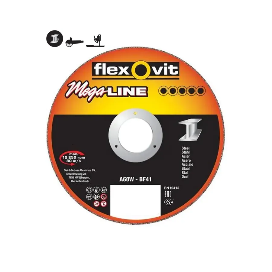 Rezna Ploča 125 x 1.0 x 22.23mm Mega-Line