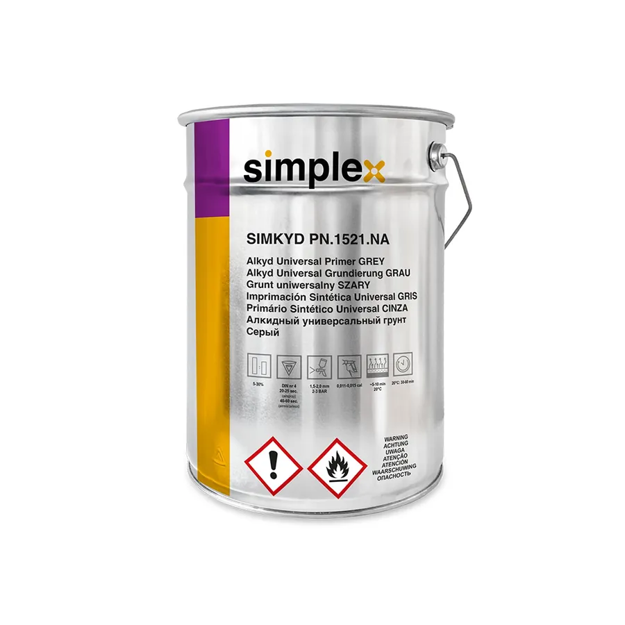 Simplex Simkyd 1521 Alkid Univerzalni Prajmer Sivi 20L