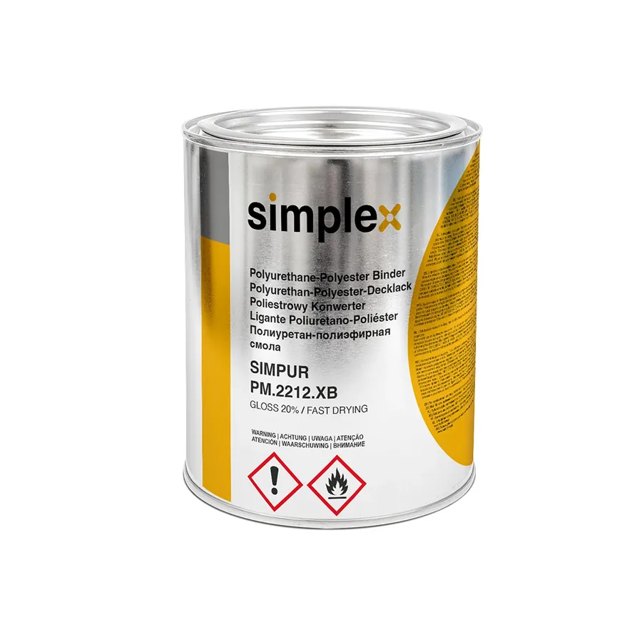 Simplex Simpur 2212.XB PU-Poliester Binder 20% Sjaj