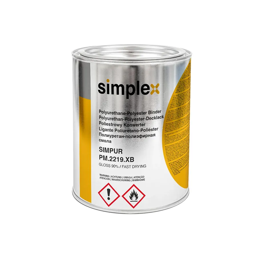 Simplex Simpur 2219.XB PU-Poliester Binder  90% Sjaj