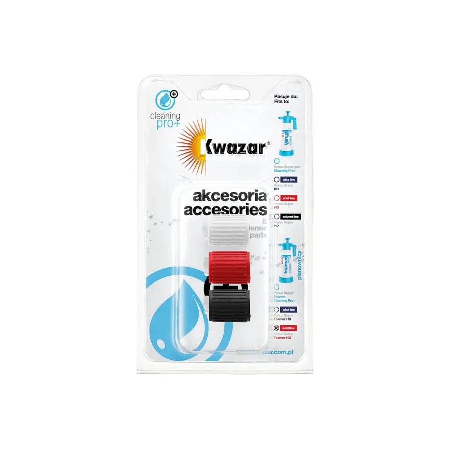 Kwazar Venus Super Foamer HD Acid Set 3 Mlaznice